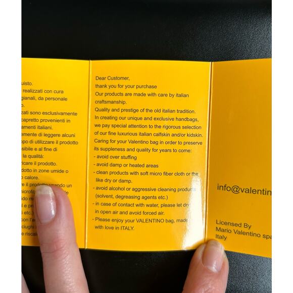 Authentic VALENTINO BY MARIO VALENTINO - Lena Lavoro Crossbody Bag NEW with Tags - Picture 13 of 15